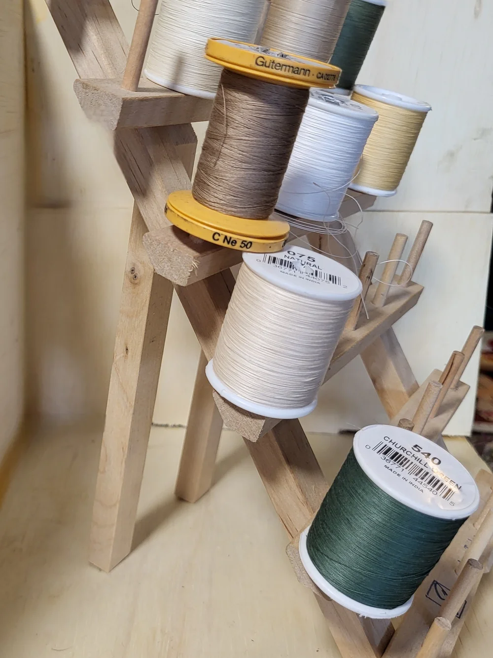 June Tailor wooden stand